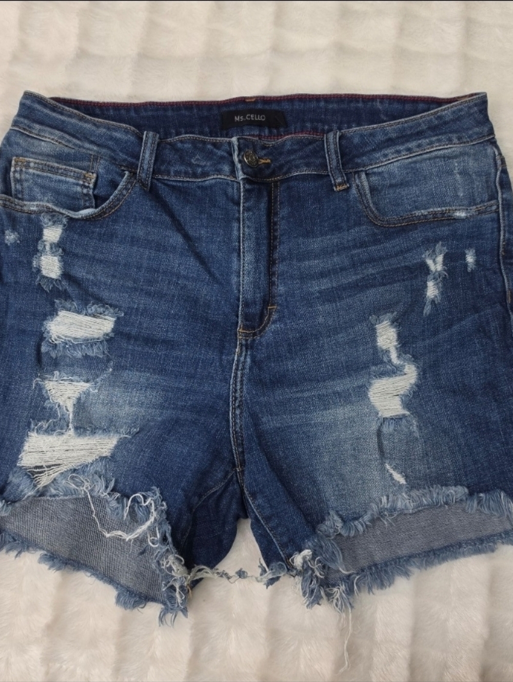 Women's Denim Shorts - 1X